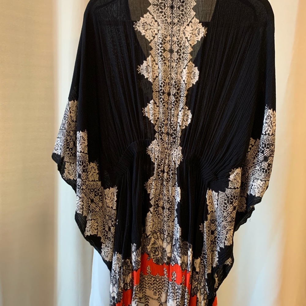 Dolman sleeve boho dress